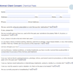 Chemical Peel Consent Form