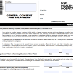 Consent For Treatment Form