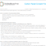 Facial Consent Forms