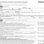 Walgreen Consent Form