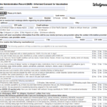 Walgreens Consent Form