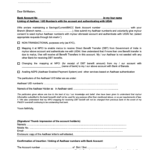 AADHAAR Consent Form