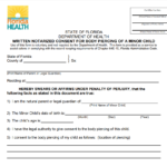 Florida Piercing Consent Form