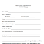Medication Consent Form