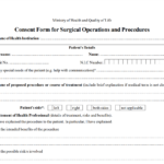 Surgical Consent Form