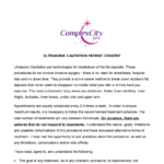 Ultrasonic Cavitation Consent Form Pdf