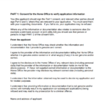 Consent Form Home Office