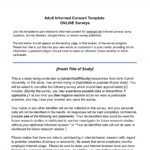 Consent Form On Google Forms