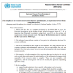 Consent Form Qualitative Research