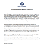 Consent Form Social Media