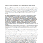 Orthodontic Treatment Consent Form