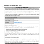 Popi Consent Form Template