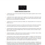 Consent Form For Eyelash Extensions