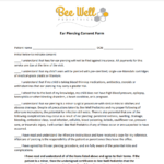 Ear Piercing Consent Form