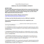 Filler Consent Form Allergan