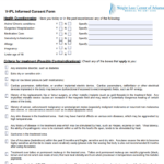 IPL Laser Consent Form