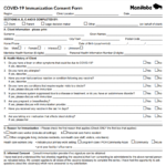 Manitoba Vaccine Consent Form