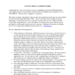 HIPAA Consent Form Dental Office