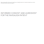 Invisalign Treatment Consent Form